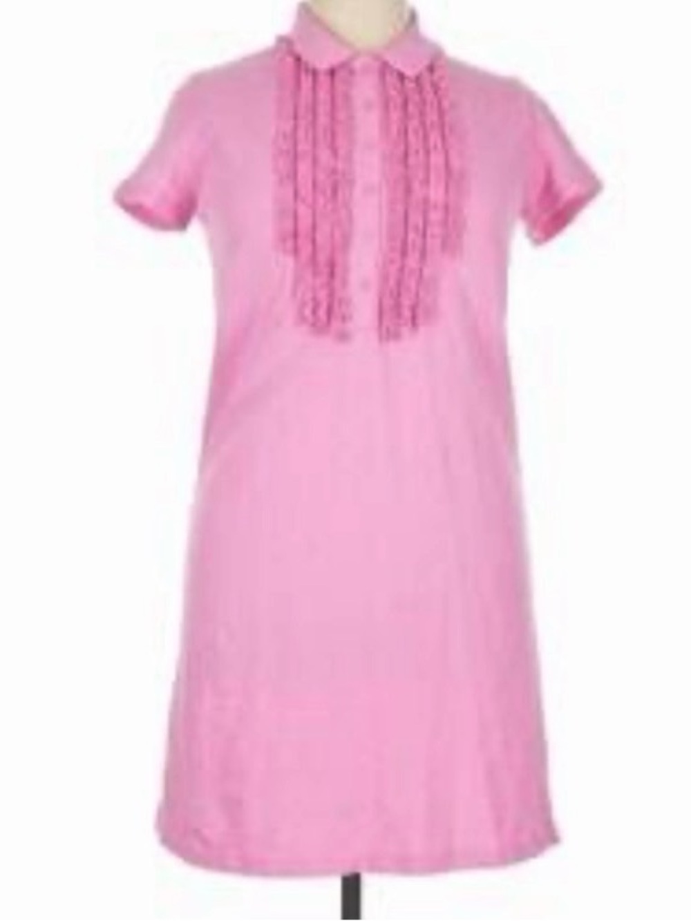 Lilly Pulitzer Ruffle-Front Polo Shift Dress